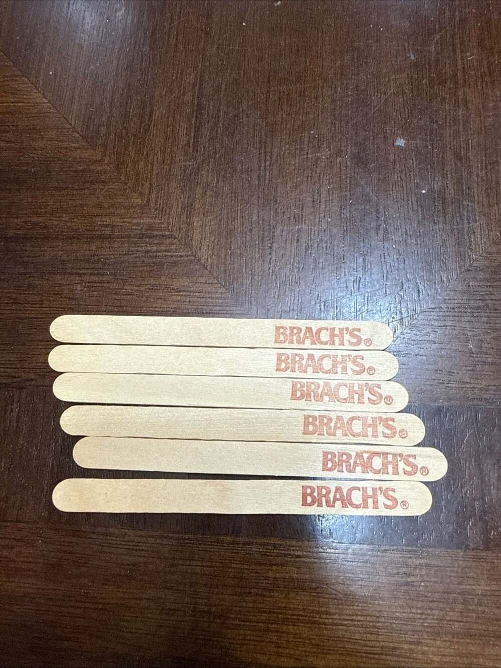 Brach's Vintage Promotional Caramel Apple Wooden Stick